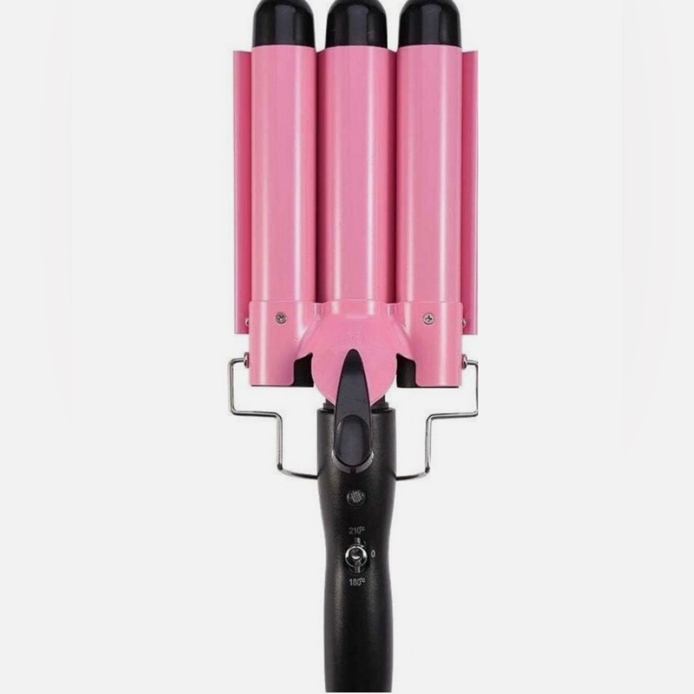PrettyQueen 3 Barrel Curling Iron